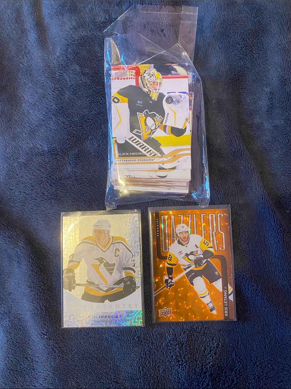 NHL Upper Deck Pittsburg penguins Hockey Trading Card Lot